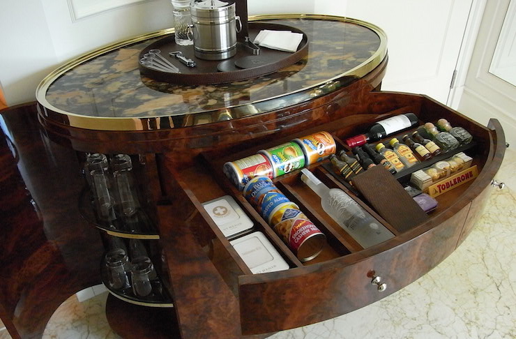 diy liquor cabinet hidden