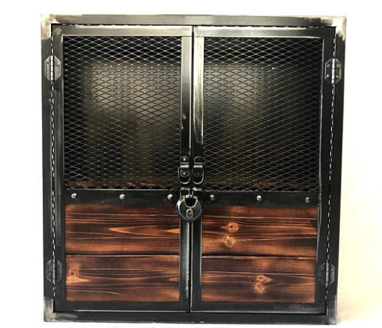 Locking Liquor Cabinet 