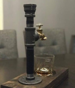 homemade liquor dispenser 6