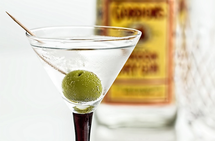 top cocktails vodka martini