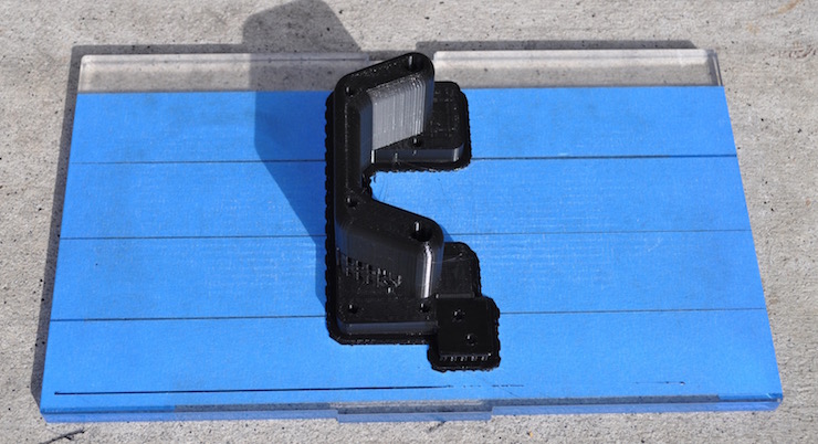 3d print lower rail holder rough