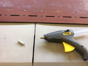 glue gun and magnets